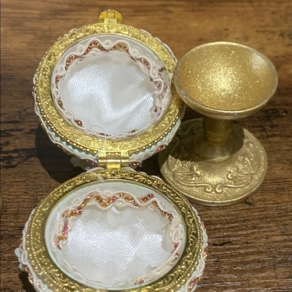 Handcrafted Jewellery Holder W Stands. Lot Of 3! - Picture 8 of 8